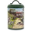 Collie and Sheep Coffee Canister