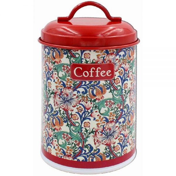 Golden Lily Coffee Canister