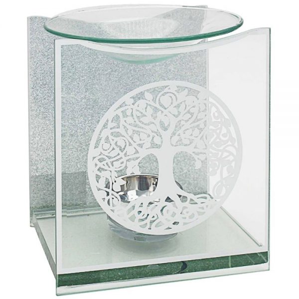 Mirror Tree of Life Oil Burner