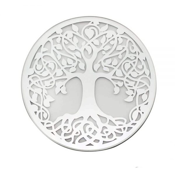 Mirror Tree of Life Candleplate 10cm