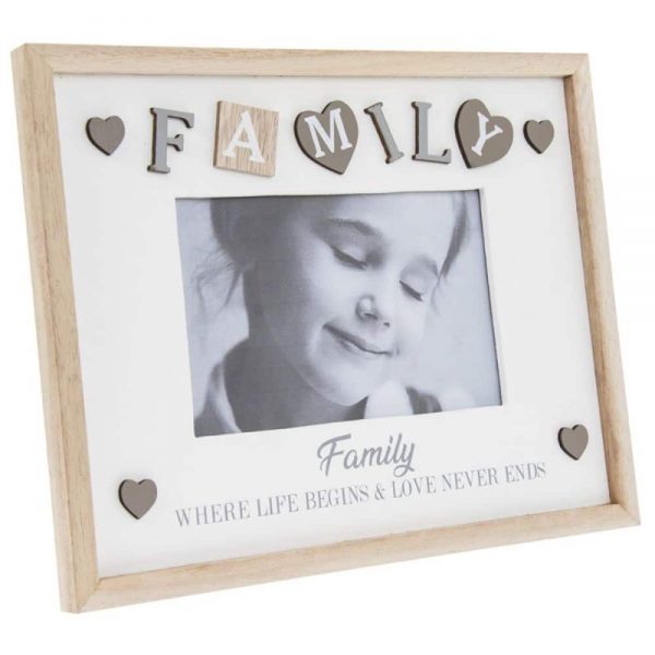 Sentiments Frame Family 4x6in