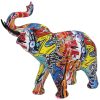 Graffiti Elephant Large 32x13x21cm
