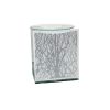 Silver Woodland Oil Burner - Glass - 12x9x14