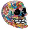 Groovy Art Skull Small - 14x10x11 - Poly