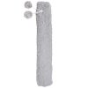 Cozy Hot Water Bottle Light Grey 73x13cm