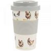 Bamboo Travel Mug Chickens