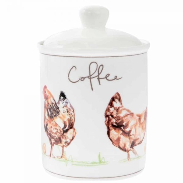 Chickens Coffee Canister