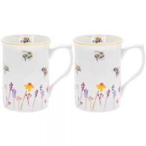 Busy Bees Mugs Set of 2