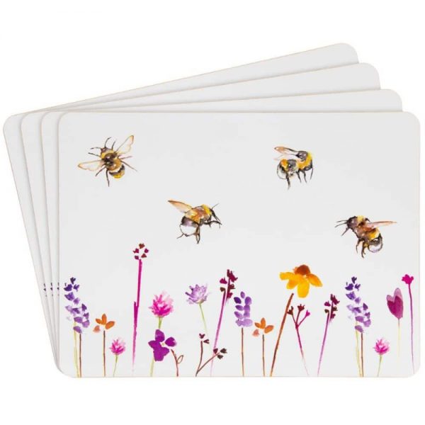 Busy Bee Set of 4 Placemats