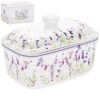 Lavender Butter Dish