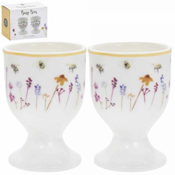 Busy Bee Pair of Egg Cups