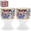 Golden Lily Set of 2 Egg Cups