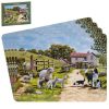 Collie and Sheep Placemats Set of 4