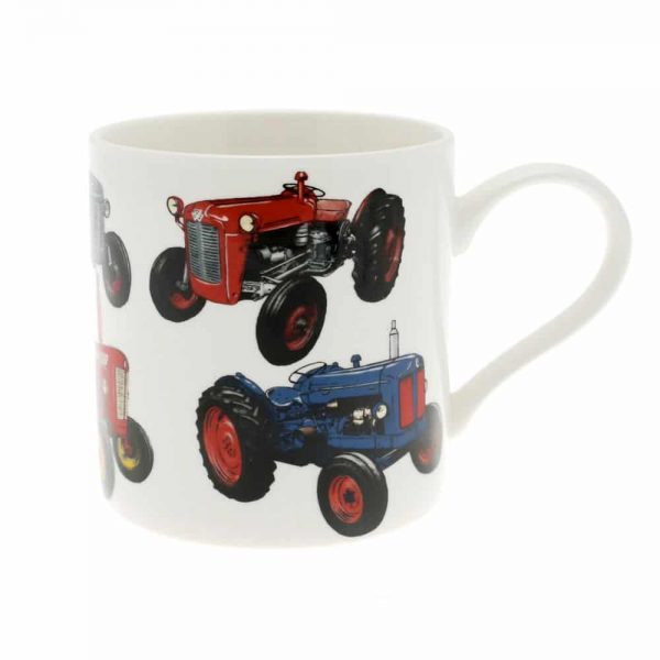 Tractor Fine China Mug