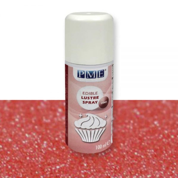 Pink Edible Lustre Spray