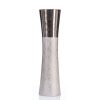 Champagne and Silver Waisted Vase H59cm