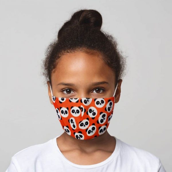 Cutiemals Panda Reusable Face Covering Small