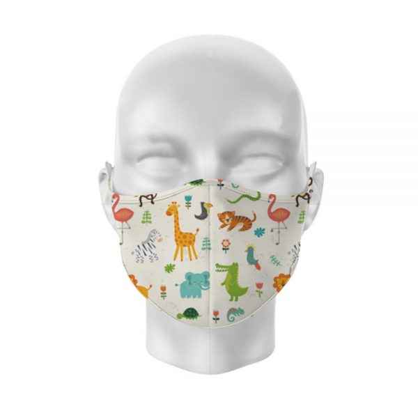 Zooniverse Reusable Face Covering Small
