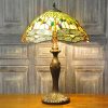 Tiffany Lamp Shade Green Dragonfly H60cm