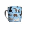 Catch Patch Dog Design Porcelain Mug