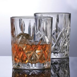 Newbridge 6 Whiskey Glasses Traditional Cut