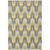 Nova Rug 120x170cm Geo Yellow