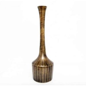 53.5cm Gold Cut Vase