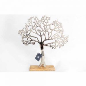 38.5x42cm Tree On Wood Base
