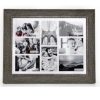 8x 4x6in Multi Wood Effect Frame Grey