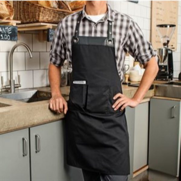 Black/Brown Espresso Apron