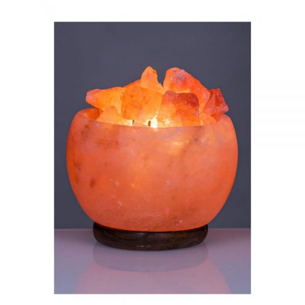 Salt Lamp Fire Bowl Shape