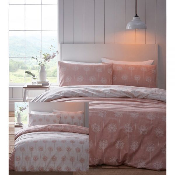 Silhouette Coral King Duvet Set