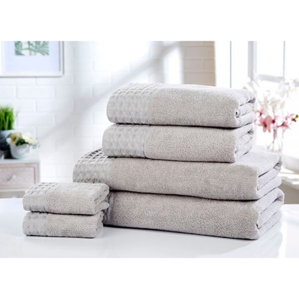 Silver Retreat Bath Towel