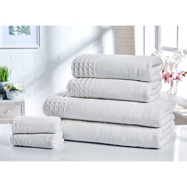 White Retreat Bath Towel