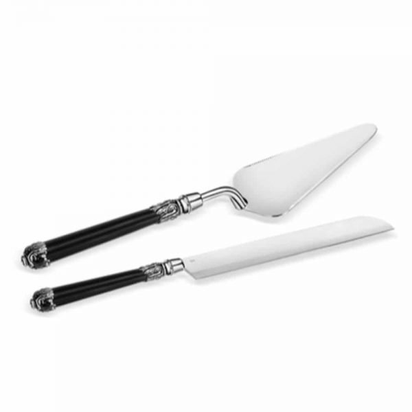 Newbridge Silver Plated Cake Slice & Knife Set