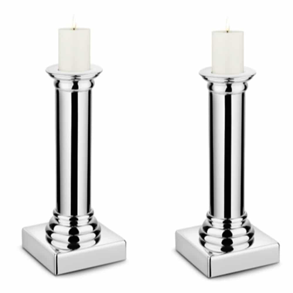 Newbridge Silverplated Set of 2 Candle Sticks
