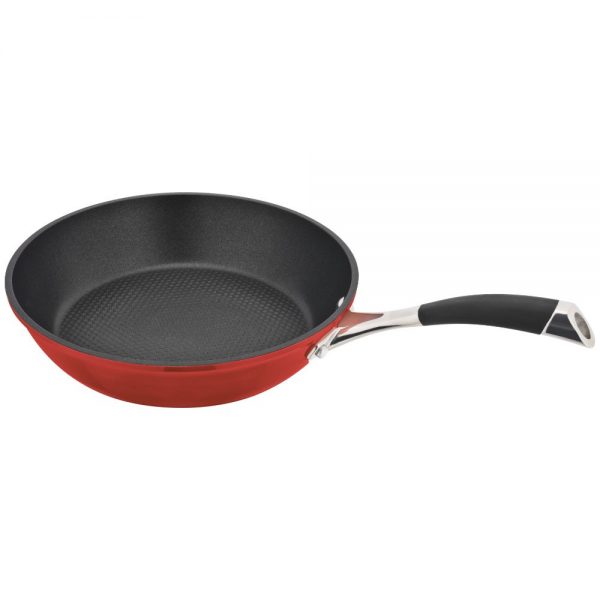Stellar Forged 26CM Frying Pan Non-Stick Red