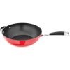 Stellar Forged Non-Stick Wok 28cm Red