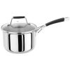 Stellar Induction Stainless Steel 16cm Saucepan