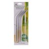 Grunwerg Stainless Steel Drinking Straws Set of 4