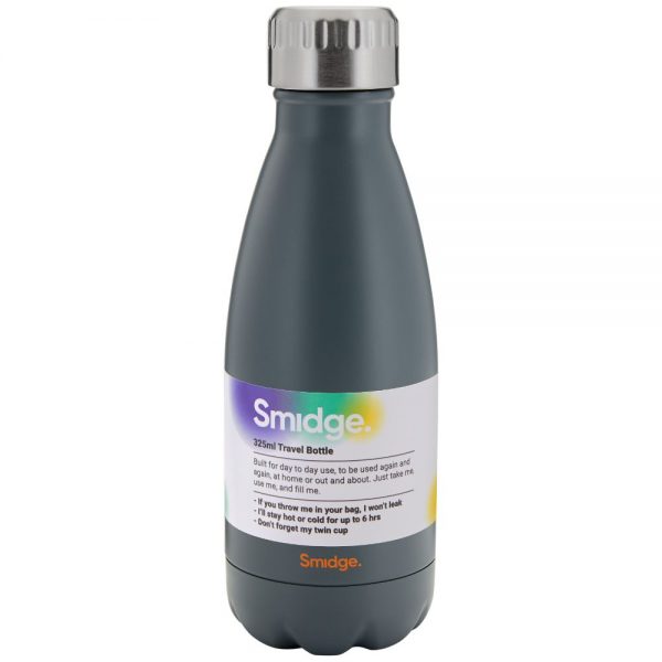 Smidge Insulated Bottle Storm 325ML