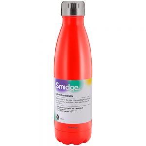 Smidge Insulated Bottle Coral 450ML