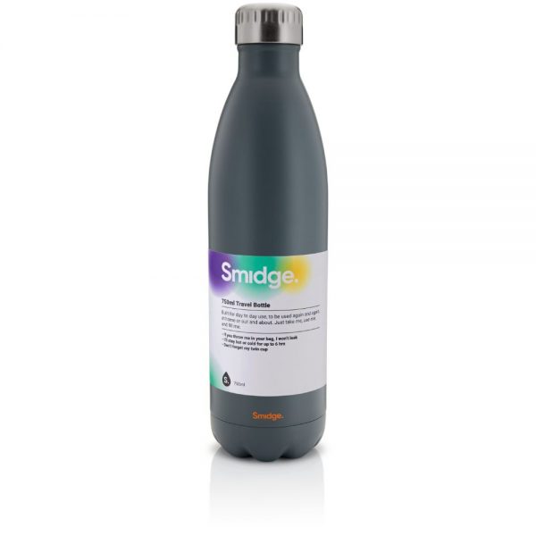 Smidge Insulated Bottle Storm 750ML