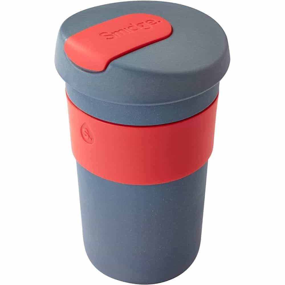 Smidge Coffee Cup 400ml Storm & Coral