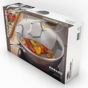 Stellar Rocktanium 24cm Saute Pan Non-Stick