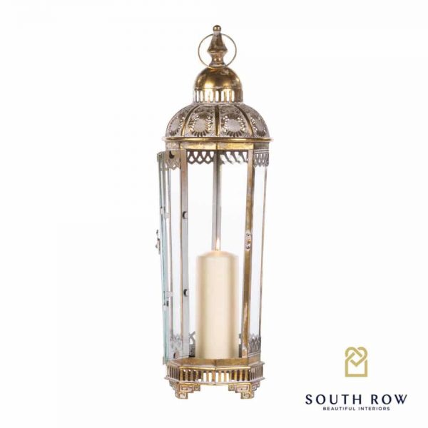 Amira Lantern Round Gold  66cm