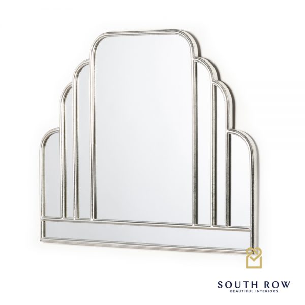 Odessa Manhattan Mirror Silver Leaf