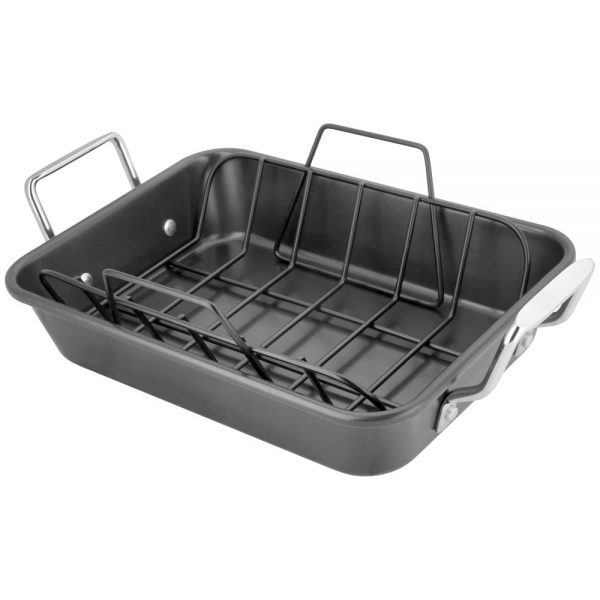 Stellar 30x22cm Roasting Pan With Rack