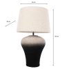 Volcano Stone Table Lamp 60cm