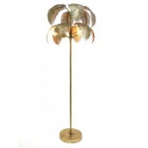 Golden Palm Floor Lamp 140x56cm